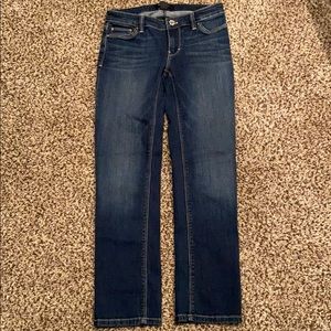 White House Black Market Cropped Denim